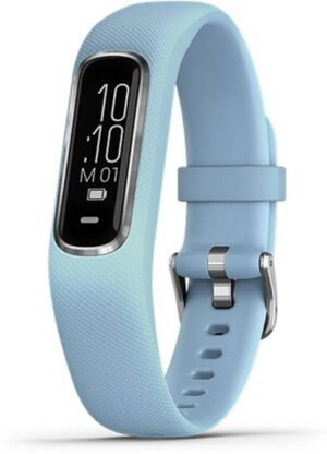 GARMIN Vivosmart 4 (Blue Strap, Size : Regular)