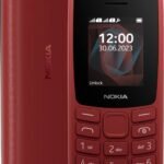Nokia All-New 105 Single Sim Keypad Phone with Built-in UPI Payments (Terracotta Red)