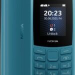 Nokia 106 4G Dual Sim Keypad Phone, Built-in UPI Payments App, MP3 Player (Ocean Blue)