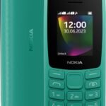 Nokia 106 Single Sim Keypad Phone with Built-in UPI App, MP3 Player (Emerald Green)