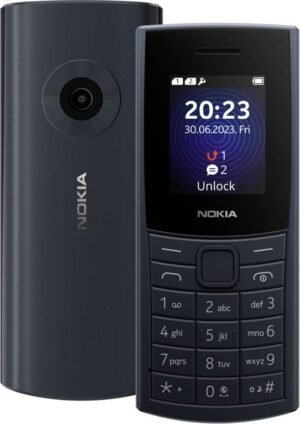 Nokia 110 4G Dual Sim, Camera, FM Radio, MP3 Player, Long-Lasting Battery (Midnight Blue)