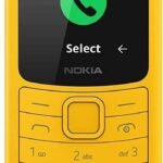 Nokia 110 4G with Volte HD Calls, Up to 32GB External Memory, FM Radio (Yellow)