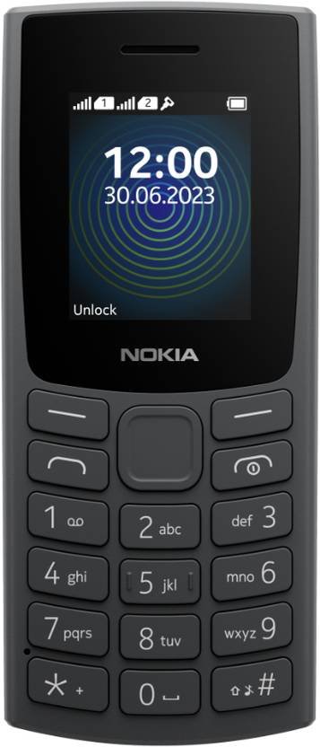 Nokia 110 Dual Sim with Built-in UPI App, MP3 Player, Rear Camera (Charcoal)