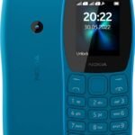Nokia 110 Dual sim Keypad Phone with FM Radio, Auto Call Recording (Cyan)
