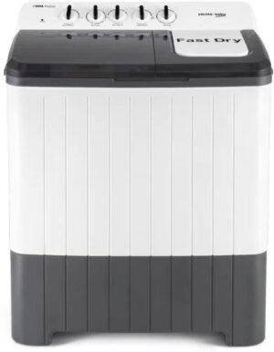 Voltas Beko by A Tata Product 12 kg Semi Automatic Top Load Washing Machine White, Grey (WTT120UPA/GR5KPTD)