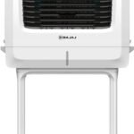BAJAJ 55 L Window Air Cooler (White, Shield Series Solair 55 With DuraTuff PRO Motor & Inverter Compatibility -480141)