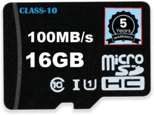 VME 16GBMSDCARD 800Mbps 16 GB MicroSD Card Class 10 100 MB/s Memory Card Compatible with Camera, Mobile, Tablet