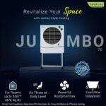 Symphony 70 L Desert Air Cooler (White, Jumbo 70 White)