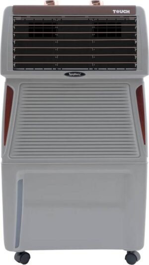 Symphony 40 L Room/Personal Air Cooler (Grey, Touch 40 Room Air Cooler | High-Efficiency Cooling | 185W Low Power Consumption)