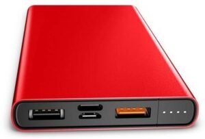 DG 25600 mAh 22.5 W Power Bank (Red, Lithium Polymer, Fast Charging for Mobile)