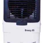 Amplesta 85 L Desert Air Cooler (White, Breezy 85L with 3 Speed, Collapsible louvers, Inverter friendly)