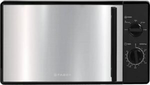FABER 20 L Solo Microwave Oven (Instacook 20S Microwave Oven| 5 Power Levels| Defrost| 35 Min Timer|, Black)