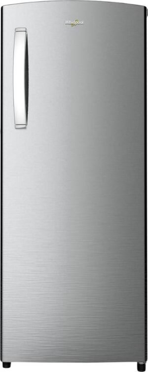 Whirlpool 207 L Direct Cool Single Door 3 Star Refrigerator (Alpha Steel, 230 IMPRO PRM 3S ALPHA STEEL)