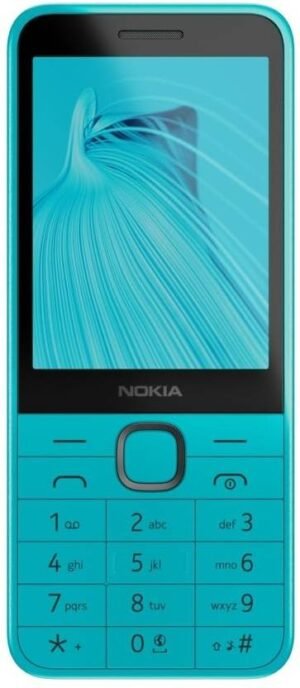 Nokia 235 4G Dual SIM Keypad Phone, Scan & Pay UPI, USB Type C, (Blue)