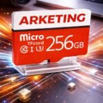ARKETING 256/-W F/256W 256 GB MicroSDXC Class 10 120 MB/s Memory Card Compatible with Mobile, Mobile, Tablet
