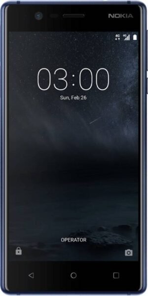 Nokia 3 (Tempered Blue, 16 GB) (2 GB RAM)