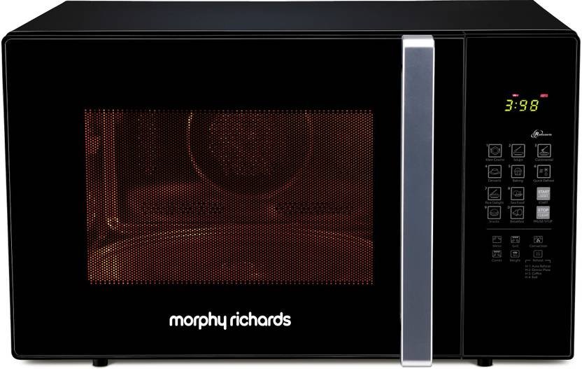 Morphy Richards 30 L 200 Auto cook menu Convection Microwave Oven (30 MCGR Deluxe, Black)
