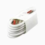 Good One USB Type C Cable 6 A 0.99 m 33W/67W/120W SUPERSONIC TURBO CHARGE FAST CHARGER CABLE (Compatible with XIAOMI/REDMI/POCO, REDMI 10/10PRO/10PRO MAX/ POCO M2 PRO, White Ad Red, One Cable)