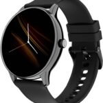 Noise Twist Go 1.39” Display, Bluetooth Calling, Metallic Finish, 100 Sports Modes Smartwatch (Jet Black Strap, Regular)