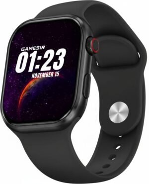 GameSir I8 Pro Smart Watch Series 8 with multiple Features Smartwatch for Men & Women Smartwatch (Black Strap, 1.75 Inch Full Screen Display)