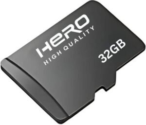 herohighquality 4 PRO 32 GB MicroSD Card Class 10 100 MB/s Memory Card Compatible with Mobile, Tablet, Gaming Console