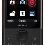 Nokia 5310 Dual SIM Keypad Phone with MP3 Player, and Rear Camera (Black, Red)