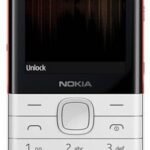 Nokia 5310 Dual SIM Keypad Phone with MP3 Player, and Rear Camera (White, Red)
