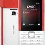 Nokia 5710 Phone with Wireless Earbuds, MP3 Player,FM Radio (48MB RAM) (White)