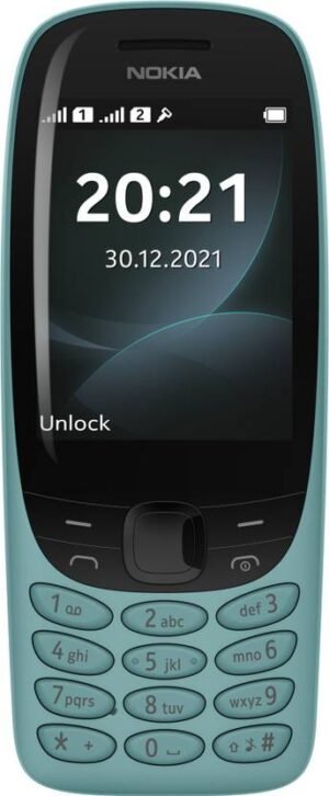 Nokia 6310 Dual SIM Feature Mobile, Wireless FM Radio and Rear Camera (Blue)