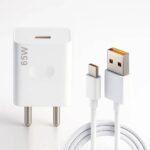 SB 65 W SuperVOOC 6 A Wall Charger for Mobile with Detachable Cable (White, Cable Included)