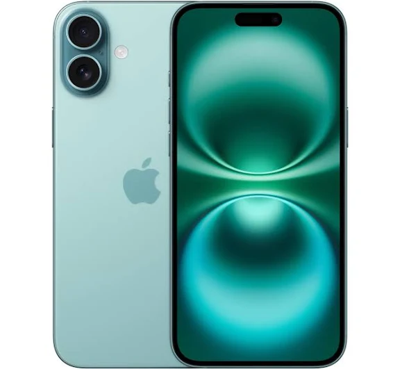 Apple iPhone 16 (Teal, 128 GB)
