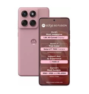 MOTOROLA Edge 60 Fusion 5G (PANTONE Zephyr, 256 GB) (12 GB RAM)