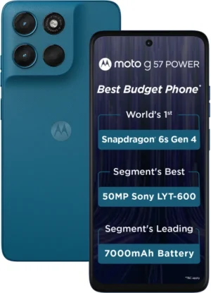 MOTOROLA g57 power 5G (Pantone Corsair, 128 GB) (8 GB RAM)