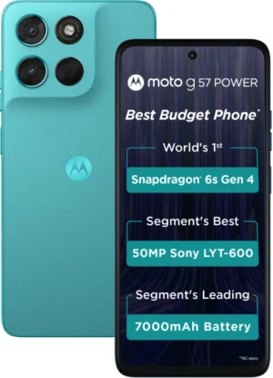 MOTOROLA g57 power 5G (Pantone Fluidity, 128 GB) (8 GB RAM)