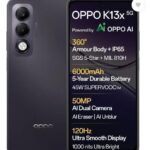 OPPO K13x 5G 6000mAh and 45W SUPERVOOC Charger & AI (Midnight Violet, 128 GB) (8 GB RAM)
