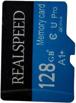 Realspeed A1Plusspeed A1 128 GB Memory Stick Class 10 130 MB/s Memory Card Compatible with Computer, Gaming Console, Gaming Console, Mobile, Tablet
