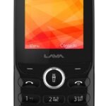 LAVA A5_23 Keypad Mobile| 1000 mAh Battery|0.3MP Rear Camera|Expandable Upto 32 GB (Black)