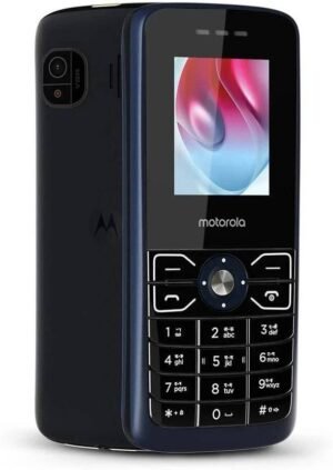 MOTOROLA A50V Dual Sim Keypad Phone|1750 mAh Battery|1.8inch Display|Expandable Upto 32GB (Dark Blue)