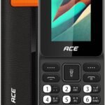 itel Ace2 Heera | King Talker | Auto Call Recording | Expendable Storage32GB (Cyber Black)
