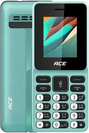 itel Ace2 Heera | King Talker | Auto Call Recording | Expendable Storage32GB (Pure Green)