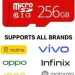 ARKETING AD/256 DA/256 256 GB MiniSD Card Class 10 120 MB/s Memory Card Compatible with Camera, Gaming Console, Mobile, Tablet