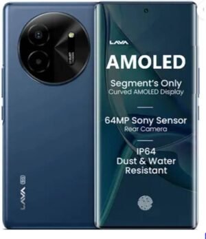 LAVA Blaze Amoled (Sapphire Blue, 128 GB) (4 GB RAM)