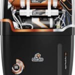 Kinsco Aqua Punch Pro Max 21 L With ISI Mark Ro+Uv+Uf+Tds Adjuster 21 L RO + UV + UF + TDS + ALK + Copper Water Purifier (Black)