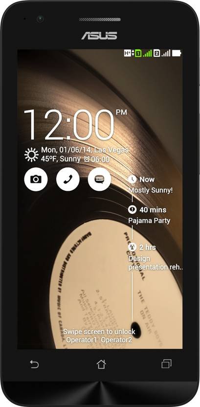 ASUS Zenfone C (Black, 8 GB) (1 GB RAM)