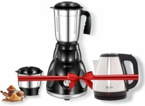 Havok 750 W Black Mixer Grinder With 1500 W Kettle Combo Offer | 2 Jars | Black) 750 W Juicer Mixer Grinder (Black 2 Jar Mixer With Kettle | 2 Jars | Black)