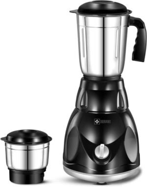 Havok 750 Watt Juicer Mixer Grinder with 4 Jars for Grinding 750 W Juicer Mixer Grinder (Black_Mixer_2Jar | 2 Jars | Black)