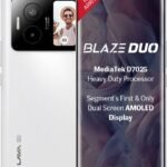 LAVA Blaze Duo (Arctic White, 128 GB) (6 GB RAM)