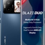 LAVA Blaze Duo (Celestial Blue, 128 GB) (6 GB RAM)