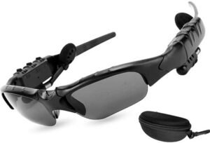 ZARRY Men Bluetooth Smart Sunglasses (Black)