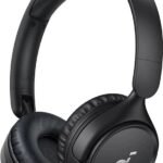 Soundcore by Anker H30i, 70 Hrs Playtime, Pure Bass, Foldable Design Multipoint connection Bluetooth (Black, On the Ear)